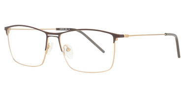 Optimate Eyeglasses 5299 Brown with Dark Brown/LBR/DBR