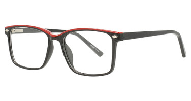 4U Eyeglasses US105 Black/Red