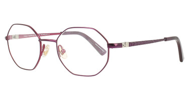 Takumi Eyeglasses TK1149 Satin Dark Purple & Shiny Fuchsia/80
