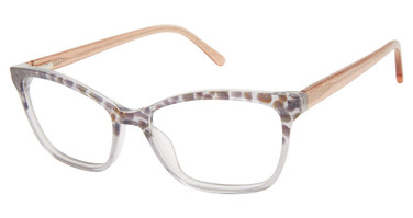 Lulu Guinness Eyeglasses L931 grey rose gold/GRY