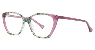 Paradox Eyeglasses P5075 Turquoise Marbled & Crystal Purple/80