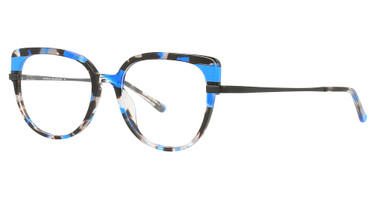 Paradox Eyeglasses P5077 Demi Blue & Blue/50