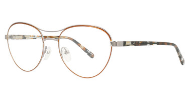 Paradox Eyeglasses P5078 Satin Copper & Shiny Grey/10