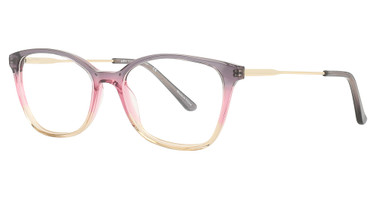 Adin Thomas Eyeglasses AT-484 Gray/Pink/3