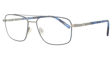 OAKNYC Eyeglasses O3003 Matt Blue & Matt Grey/50