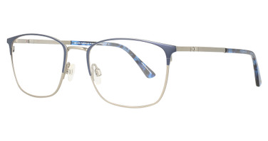OAKNYC O3007 Matt Blue & Matt Silver/50