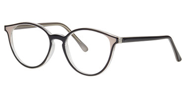 Modern Plastics I Eyeglasses Perform black crystal/ivory