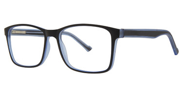 Modern Plastics II Eyeglasses Distance black/navy matte