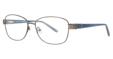 Adrienne Vittadini Eyeglasses 1270 Gunmetal