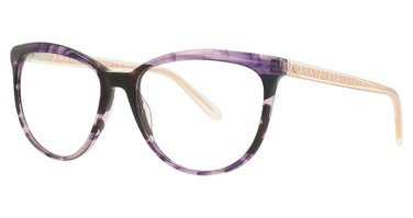 Adrienne Vittadini Eyeglasses 1290 Violet Demi