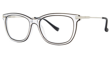 kensie Eyeglasses Ironic Black Edging/BK