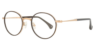 Staag Eyeglasses SG-MIKA BROWN/ROSE GOLD/C1
