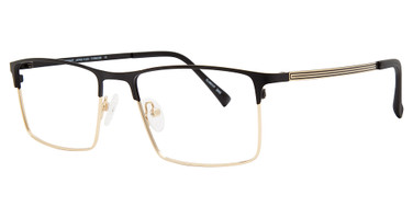 Konishi Eyeglasses KONISHI KF8388 Black/ Gold/C1