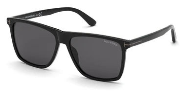 Tom Ford Eyeglasses FT0832-N shiny black / smoke/01A