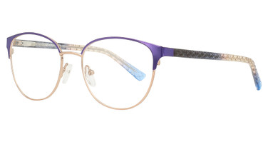 Scott & Zelda Eyeglasses 7457 Purple/Gold