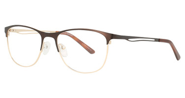 Casino Budget Eyeglasses CB1133 Chocolate/Gold/6