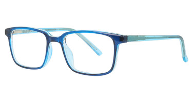 Elements Eyeglasses EL-418 Cobalt/Aqua/3