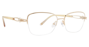 Jenny Lynn Eyewear Eyeglasses Vivacious Light Gold/LTGD