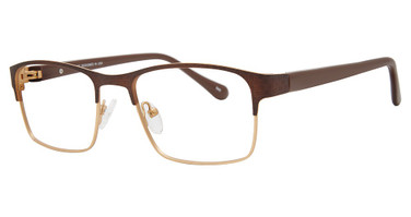 AirMag Eyeglasses AIRMAG A6361 Coffee Gold/C1