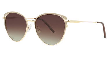 INVU Eyeglasses INVU-245 Taupe/Gold/3