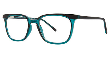 Gotham Eyeglasses Gotham Premium Flex 59 Teal/Black/TEAL/BLACK