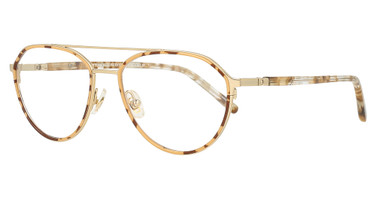 Takumi Eyeglasses TK1165 Soft Gold & Tortoise / Beige Tortoise/10