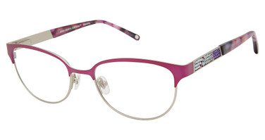 Jimmy Crystal New York Eyeglasses Sozopol Amethyst/AMETHYST