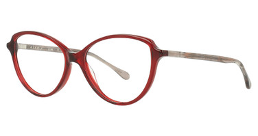 Alan J Eyeglasses AJ-504 Crimson/Deco/1