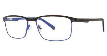 Shaquille O'Neal Eyeglasses Shaquille O'Neal 160M BLACK/BLUE/172