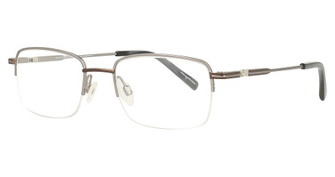 Easyclip Eyeglasses EC593 Grey & Brown/20