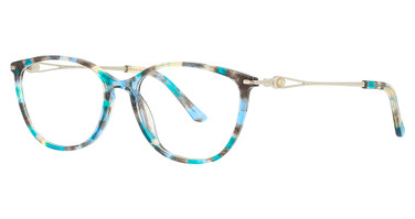 Jordan Eyewear Eyeglasses Kaylin Demi Blue