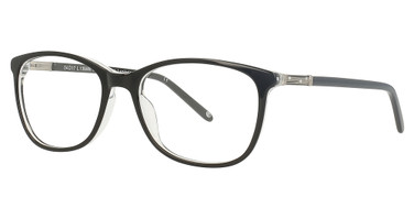 Jessica McClintock Eyeglasses 4333 BLACK LAMINATE