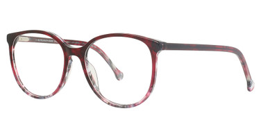 Continental Optical Imports Eyeglasses La Scala 485 Burgundy Fade