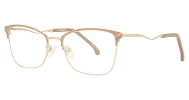 Scott & Zelda Eyeglasses 7480 Fawn/Gold