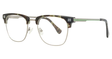 Hurley Eyeglasses HMO114 Olive Tort-Shiny Gun/318