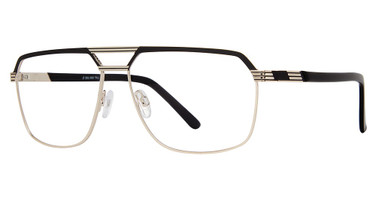 Vivid Eyeglasses BIG AND TALL 24 black/shiny gold