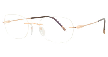Silhouette Eyeglasses 5561 geometric balanced rose/3530