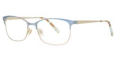 Ellen Tracy Eyeglasses Ballymore BLUE AZURE GOLD