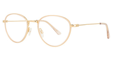 Aspire Eyeglasses Unbothered BLUSH TRANSPARENT/GOLD