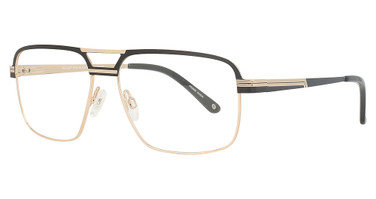Haggar Eyeglasses H294 Black/Gold/3