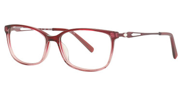ClearVision Eyeglasses Sadie WINE FADE