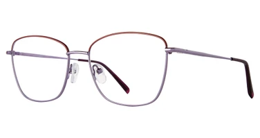 Value Eyeglasses METALFLEX 1046 lilac with red