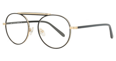 Helium Eyeglasses 4446 Black/Gold