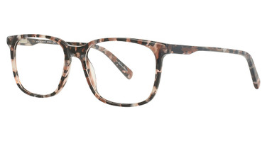 Adin Thomas Eyeglasses AT-550 Rose / Silver / Black/1