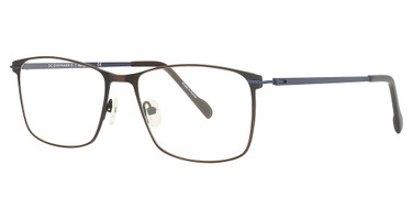 Scott Harris Eyeglasses Scott Harris 822 Chocolate / Navy/1