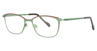 Scott Harris Eyeglasses Scott Harris 824 Clover / Berry/1