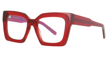 ILLA Eyeglasses Donatella J12G RED CHERRY TRANSPARENT