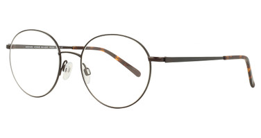 MICHAEL ADAMS Eyeglasses 630 BROWN