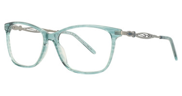 Jessica McClintock Eyeglasses 4345 GREEN HORN