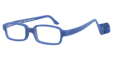FLEX FRAMES Eyeglasses Brainy 39 Dark Blue/D